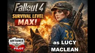 #3 Serial FALLOUT 4 2026 Survival mode  MAX grafika MAX poziom trudności Hunting with Sniper Rifle