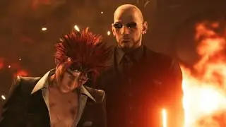 FINAL FANTASY VII REMAKE - Reno & Rude Boss Fight (Normal Mode) - Rematch atop the pillar