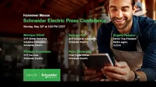 Hannover Messe 2022 - Schneider Electric&rsquo;s Press Conference | Schneider Electric