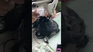 That's how our factory make black bob for you #wigmaker  #wigfactory  #hair #humanhairwig