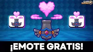 &iexcl;EMOTE EXCLUSIVO GRATIS! COMO TENER el EMOTE del CA&Ntilde;ON EVO | CLASH ROYALE TEMPORADA 65