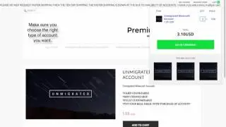 CHEAP UNMIGRATED MINECRAFT ACCOUNTS