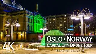 【4K】Oslo from Above 🔥 Capital City of NORWAY 2021 🔥 Cinematic Wolf Aerial&trade; Drone Film