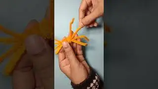 Pipe cleaner craft |Super easy craft idea | Itsy bitsy spider | easy Project in 2 mins