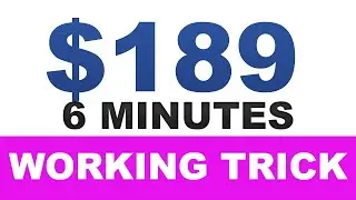 Make $189 in 60 minutes using this FREE Trick [Make Money Online Worldwide]