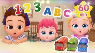 Learn Colors, Numbers, Shapes, Letters and Fun with Little Star Family ㅣKids Song Compilation