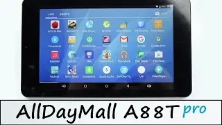 53&euro; f&uuml;r ein FullHD Tablet.. Kann das gut gehen? AllDayMall A88T pro - Review - Deutsch