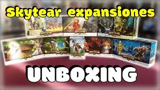 📦SKYTEAR TODAS LAS EXPANSIONES HASTA LA FECHA - UNBOXING