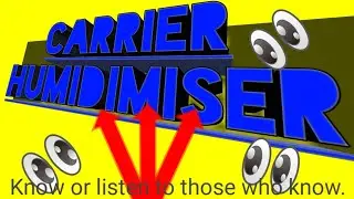 Carrier humidimiser unit, hvac humidity control.