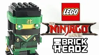 LEGO Ninjago Movie Lloyd Brick Headz review! 2017 set 41487!