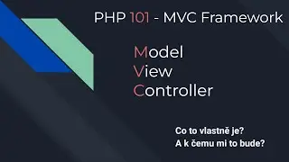 PHP 101 | MVC | Úvod - Co to je MVC? Proč to používat?