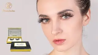 RENEE LASHES TRY ON! |Mink Collection #ROME