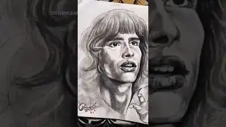 Stangar things graphite & charcoal...Carector Name :- Mike and 11Artist:-Shibasish Senapati#Art #art