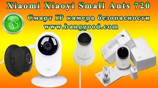 Оригинальная Xiaomi Xiaoyi Small Ants 720 Смарт IP камера безопасности
