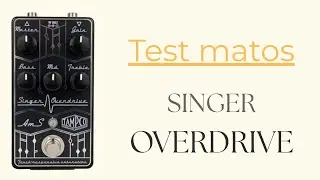 Test matos guitare: la Singer Overdrive de Tampco