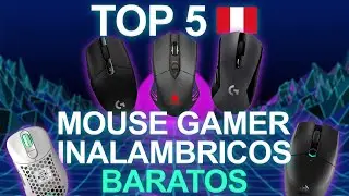TOP 5 MOUSE GAMER INALAMBRICOS BARATOS PERU