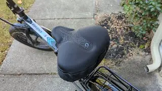 Testing the Blackburn Memory Foam Pad on a Cloud9 Cruiser Bike Seat
