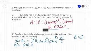 Solving Electricity questions