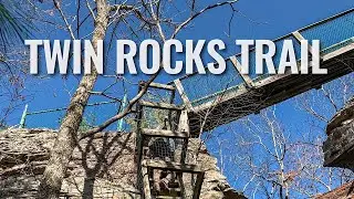 Hiking Twin Rocks on the Cumberland Trail [4K]