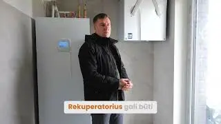 Rekuperatoriaus montavimas - kokie yra rekuperatorių tipai