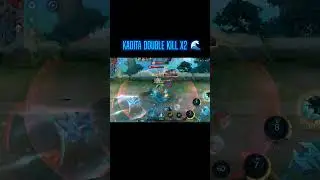 🌊INSANE Kadita 2x DOUBLE KILL 🤯 | Mobile Legends #shorts