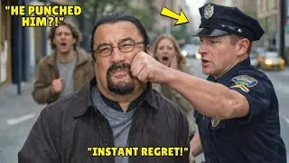 OFFICER Punches the Wrong Man – STEVEN SEAGAL Stands Calm & SHOCKS Everyone..