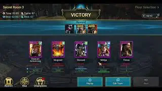 DT Hard Rotation 3 Secret Room 3 | Raid: Shadow Legends