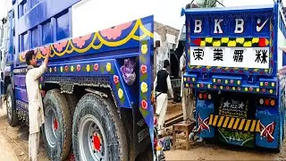Pakistani Local painter amazing painting workout 2019( Part 3).