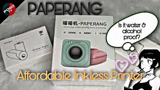 Affordable Inkless Printer | PAPERANG Thermal Printer | Unboxing & Testing | POGO TV