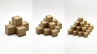ORIGAMI PIXELATED PYRAMID (Jo Nakashima)