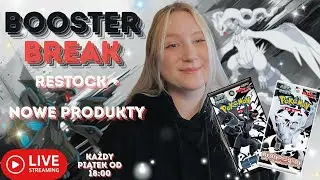 ✨ BOOSTER BREAK NA ŻYWO ✨ OP14  / Black Bolt & White Flare / sprawdź na snooweebreak.pl 😎 Rwiemy?