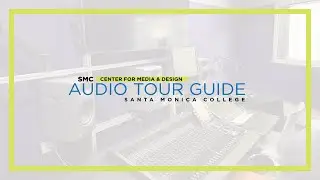 AUDIO CONTROL ROOM | #08 | Center for Media and Design | Santa Monica College