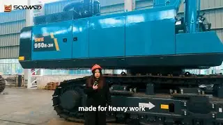 High-Efficiency SUNWARD SWE950-3H Crawler Excavator for Construction Excellence
