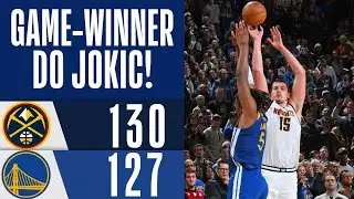 O final SURREAL de Nuggets x Warriors com NARRAÇÃO EM PORTUGUÊS!