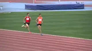 19th Jan AACT Summer Series 800m Alex Carew pace 600m in 1.21 www.mattybdept.com