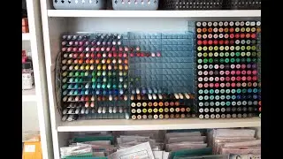 I bought second hand Copic Ciao Markers  unboxing and swatching