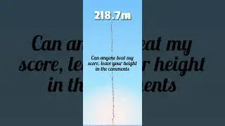 CATSTACK 218.7m can you beat this?