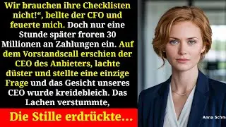 Gefeuert doch eine Stunde später stand das Unternehmen vor dem Abgrund!