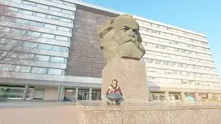 Chemnitz, Karl-Marx-Stadt (handpan music)