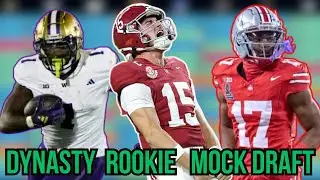 Dynasty Fantasy Football - Rookie Mock Draft
