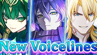 Kyryll Chudomirovich Flins Voice lines about The Tsaritsa, Varka, Nefer, Lauma Genshin Impact Luna I