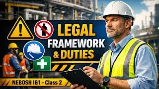 NEBOSH IG1 Class 02 | Legal Framework Explained | ILO Employer & Employee Responsibilities
