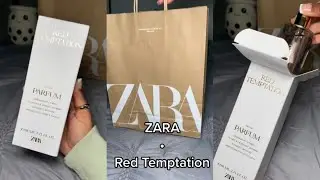 Zara Red Temptation #shorts #zara #perfume #unboxing
