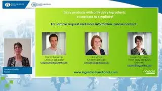 How can Ingredia's milk proteins provide a clean label solution for dairy products