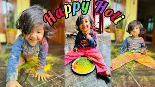 Assam EP 45: RoadTrip 2024 | NorthEast | Manvi Enjoying Holi at Nana Nani Home | Roving Couple