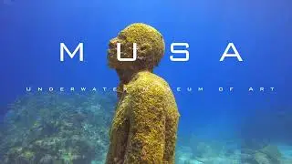 Diving MUSA Cancun Underwater Museum of Art