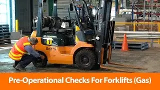 Pre-Operational Checks For Forklifts (Gas) - OHS Training Video