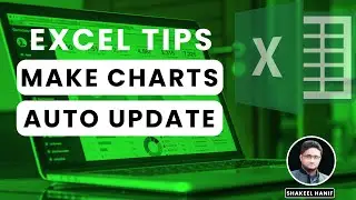 automatically update a chart | Excel Tips