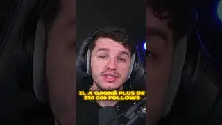 IL ARR&Ecirc;TE L'&Eacute;COLE &Agrave; 12 ANS POUR FORTNITE 😭 | #fortnite Stizo #shorts