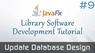 JavaFX Library Software #9 : Sharing Single Database Object across Classes